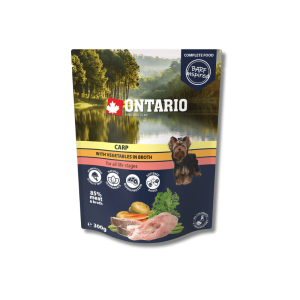 🐟 Ontario Pouch Carpa con Vegetales 300 g
