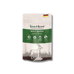 Venandi Animal Húmedo – Ciervo & Pez Espada 125 g 🦌🐟