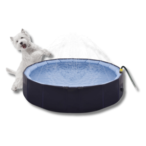 Piscina Splash – Piscina para Perros con Chorritos y Estructura Reforzada